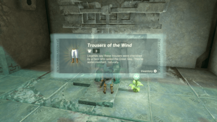 Trousers of the Wind Location