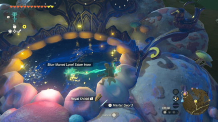 Zelda Tears of the Kingdom TotK - Fusing Master Sword With Strong Materials