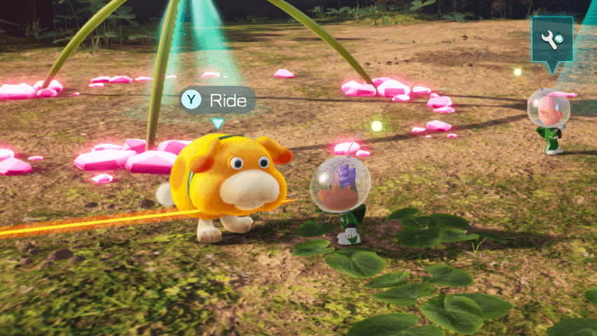 Pikmin 4 - Press Y to Ride Oatchi