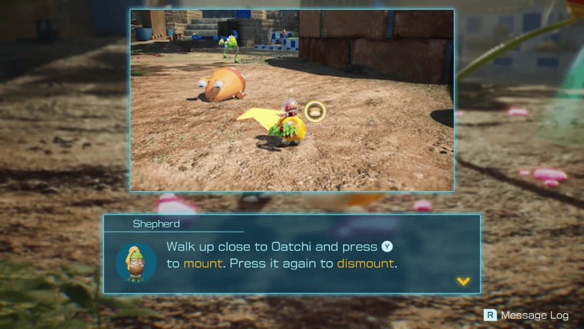 Pikmin 4 - How to Ride Oatchi