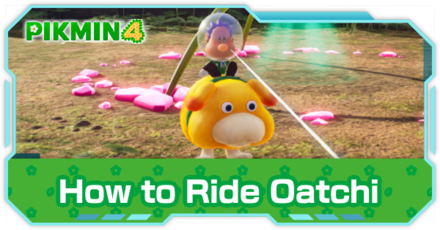 Pikmin 4 - How to Ride Oatchi