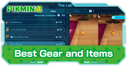 Pikmin 4 - Best Gear and Items