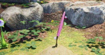 Sparklium from Treasures in Pikmin 4