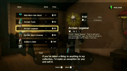 TOTK - Cece Armor Shop