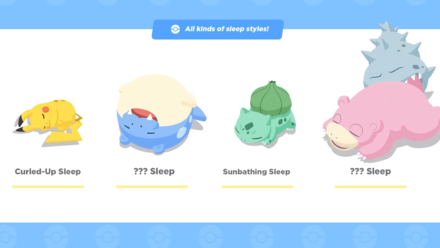 Pokemon Sleep - Sleep Styles