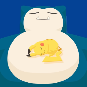 Pokemon Sleep - Atop-Belly Sleep