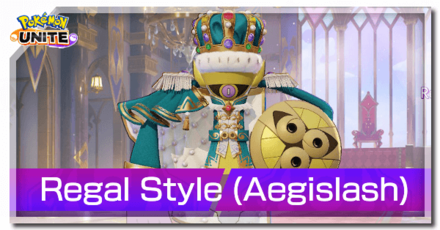Pokemon UNITE - Aegislash Regal Style Article Banner