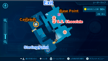 Pikmin 4 - S.S. Chocolate Map Location