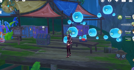 Genshin - Hydro Eidolon Apple Puzzle Reward