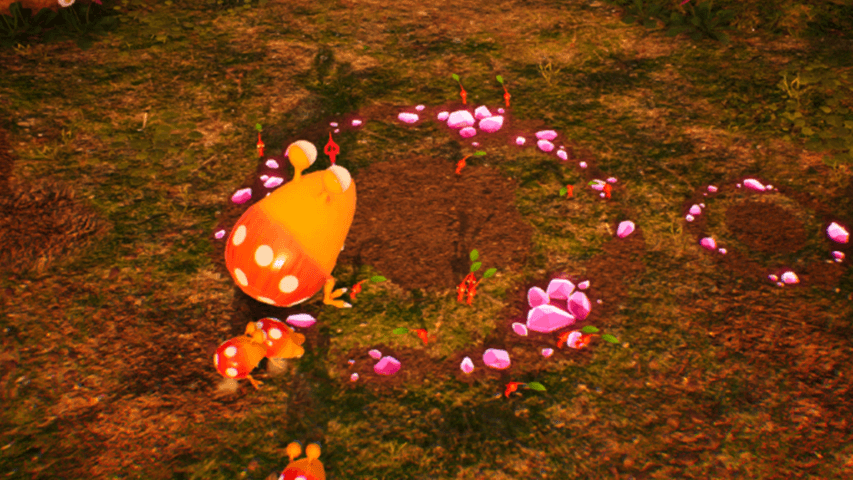 Pikmin 4 - Pikmin Lost after Sunset