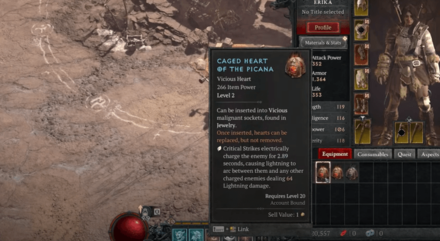 Diablo 4 - Malignant Hearts Information