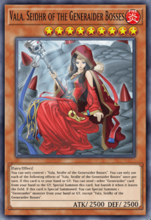 Vala, Seidhr of the Generaider Bosses