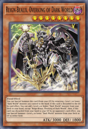 Reign-Beaux, Overking of Dark World