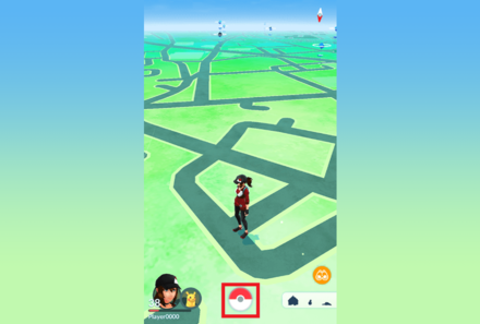Pokemon GO Main Menu