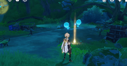 Genshin - Capture the Two Hydro Eidolon