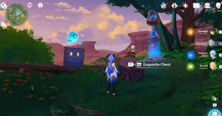 Genshin  - Thinkers Theater Chest by the Waypoint Reward