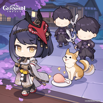 Genshin Impact - Sara Birthday Art 2023