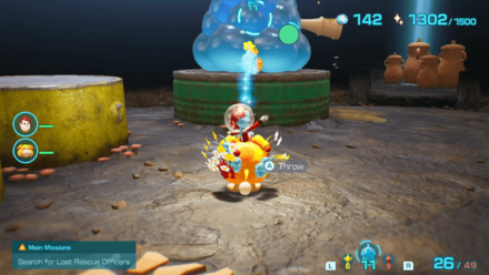 Pikmin 4 - Pikmin Throw