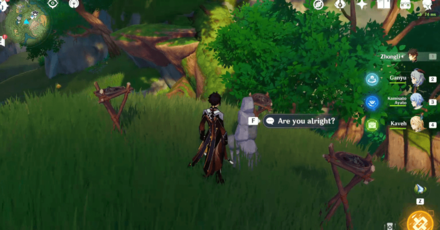 Genshin  - Thinkers Theater Chest by the Waypoint Check on the Hydro Eidolon