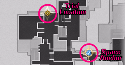 Star Rail - Trial of the Equilibrium Part Six Map Location