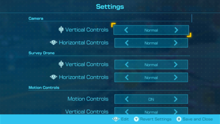 Pikmin 4 - Control Settings