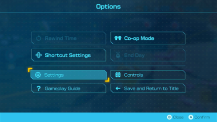 Pikmin 4 - Settings