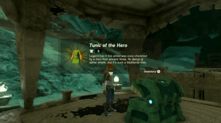 Tunic of the Hero Location