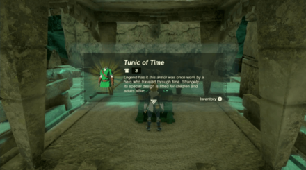 Tunic of Time Location