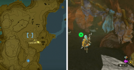 Fierce Deity Sword Cephla Lake Cave