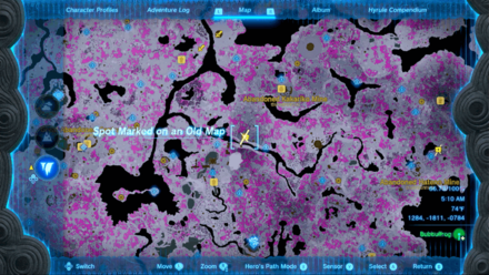 TOTK - Tunic of the Hero Location