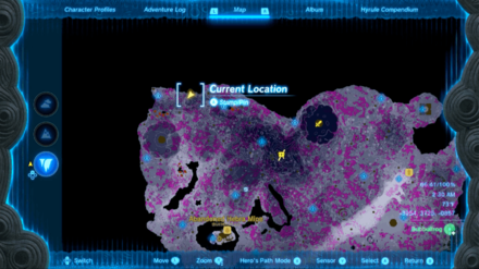 TOTK - Cap of the Wild Location