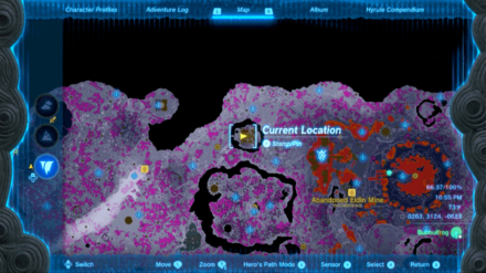 TOTK - Cap of Twilight Location