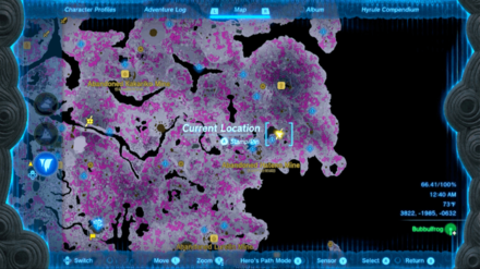 TOTK - Cap of the Sky Location