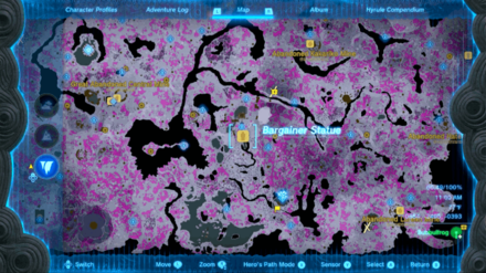 TOTK - Gaiters of the Depths Location