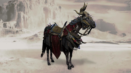 Diablo 4 - Coldiron Mount Armor Set