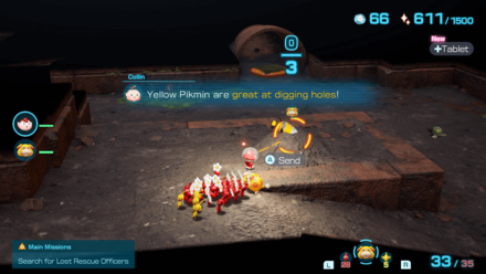 Pikmin 4 - Buried Obstacles