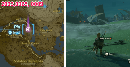 Zelda TotK Zora Spear 1