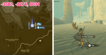 Zelda TotK Gerudo Scimitar 1