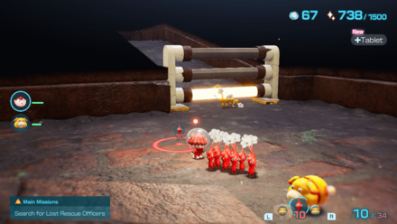 Pikmin 4 -  Electric Gate Obstacle