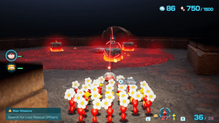 Pikmin 4 - Sizzling Floor Obstacle