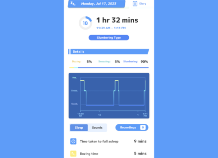 Pokemon Sleep - Sleep Data Report