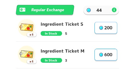 Pokemon Sleep - Tickets in Shop