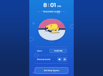 Pokemon Sleep - Tracking Sleep Pikachu.png