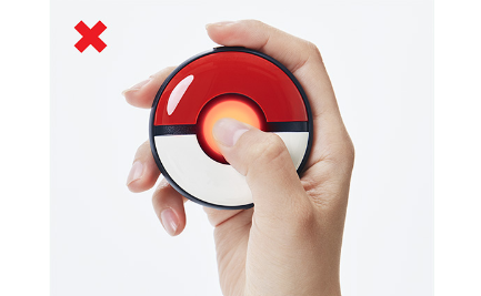 Pokemon Sleep - Pokemon GO Plus Plus Red Main Button
