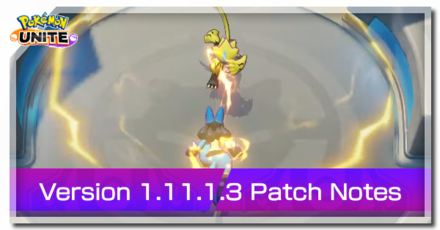 Pokemon UNITE - Version 1.11.1.3 Banner.png
