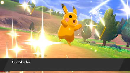 Pokemon Sword and Shield Shiny Pikachu