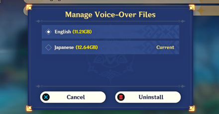 Genshin Impact How Much Storage Does Genshin Impact Take - Depends on the Installed Languages