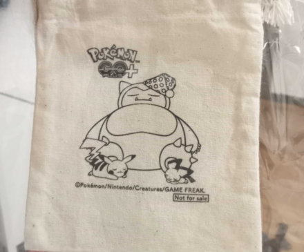 Pokemon GO Plus+ Nightcap Snorlax Pouch