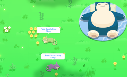 Pokemon Sleep - Shiny and Regular Rattata