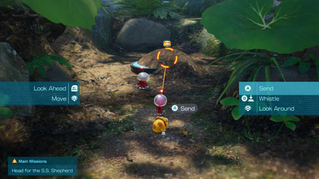 Pikmin 4 - Burrow of Beginnings entrance